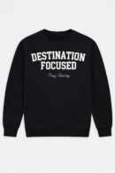 Destination Focused Sweatshirt – Premium Motivational Streetwear Crewneck | Peng Identity