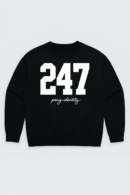 247 Sweatshirt | Minimal Number Graphic Crewneck – Peng Identity