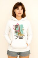 Short-Fit Sporty Round Neck T-shirt - White